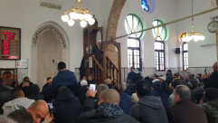 فيديو: الشيخ عكرمة صبري من مسجد حسن بك يستنكر انتهاك مقبرة الاسعاف 